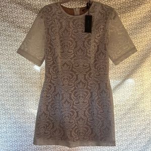 BCBGMACAZRIA NWT dress white